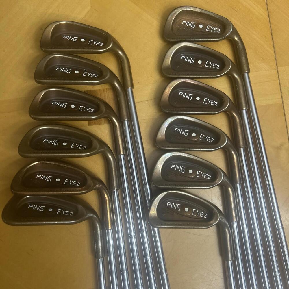 Ping EYE2 + Beryllium Copper White Dot 1-LW Stiff Flex ZZ Lite Matching Serials